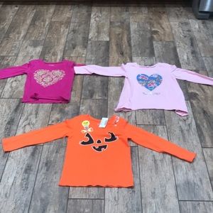 Long sleeve 4t or 5t girls shirts